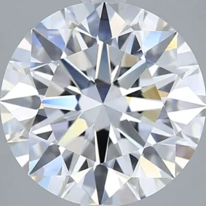 3.04 Carat Round F VVS2 Lab Diamond