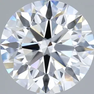 3.04 Carat Round F VVS2 Lab Diamond
