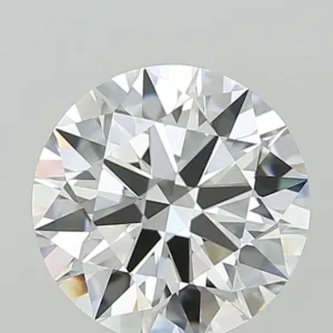 3.04 Carat Round F VVS2 Lab Diamond