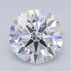 3.05 Carat Round E VVS2 Lab Diamond