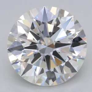 3.05 Carat Round F VVS2 Lab Diamond