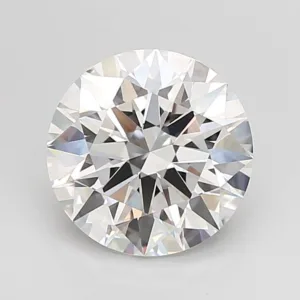 3.05 Carat Round F VVS2 Lab Diamond