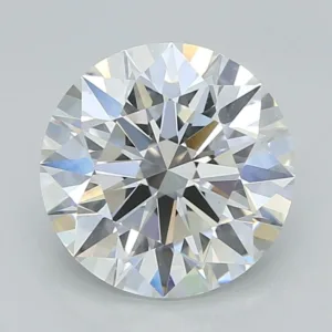 3.05 Carat Round F VVS2 Lab Diamond