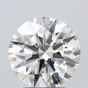 3.05 Carat Round F VVS2 Lab Diamond