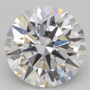 3.05 Carat Round F VVS2 Lab Diamond