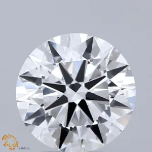 3.06 Carat Round E VVS2 Lab Diamond