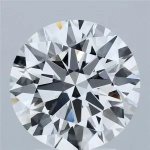 3.06 Carat Round E VVS2 Lab Diamond