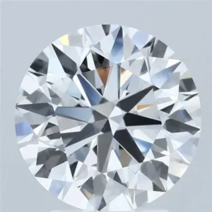 3.06 Carat Round F VVS2 Lab Diamond