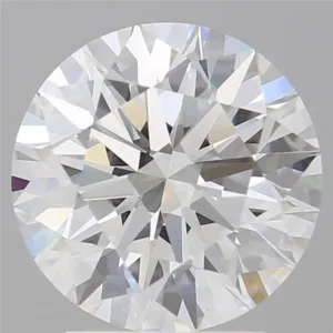 3.07 Carat Round E VVS2 Lab Diamond