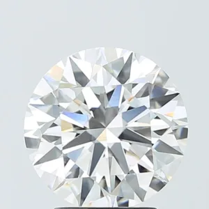 3.07 Carat Round E VVS2 Lab Diamond