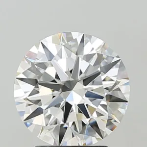 3.07 Carat Round F VVS2 Lab Diamond