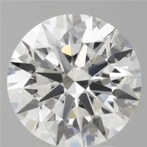 3.08 Carat Round E VVS2 Lab Diamond