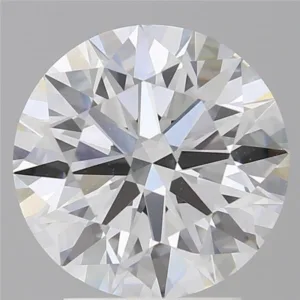 3.08 Carat Round E VVS2 Lab Diamond
