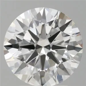 3.08 Carat Round E VVS2 Lab Diamond