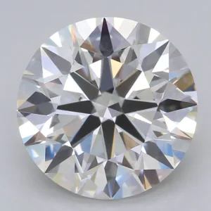 3.08 Carat Round F VVS2 Lab Diamond