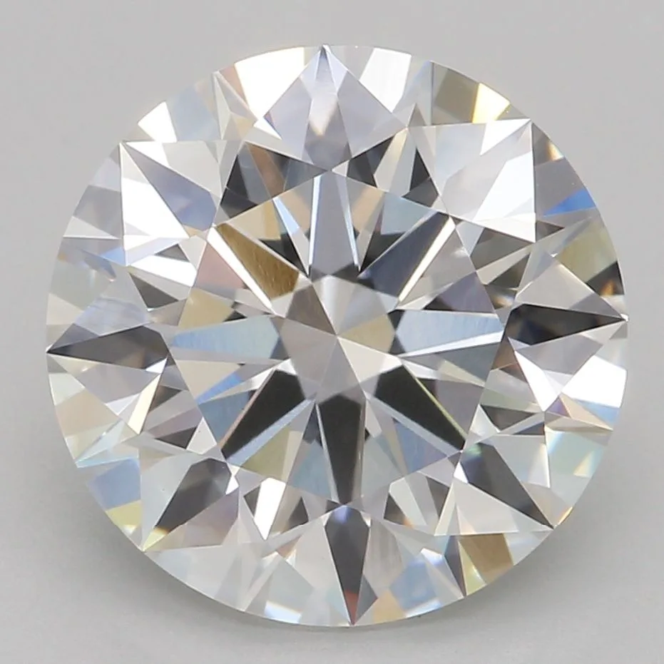 3.08 Carat Round F VVS2 Lab Diamond 1 3.08 Carat Round F VVS2 Lab Diamond