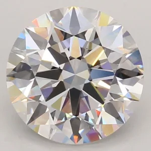 3.08 Carat Round F VVS2 Lab Diamond