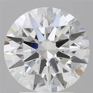 3.09 Carat Round E VVS2 Lab Diamond