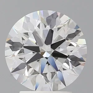 3.09 Carat Round E VVS2 Lab Diamond