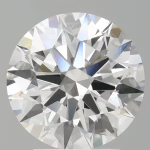 3.09 Carat Round E VVS2 Lab Diamond