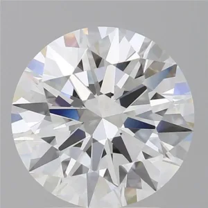 3.09 Carat Round E VVS2 Lab Diamond