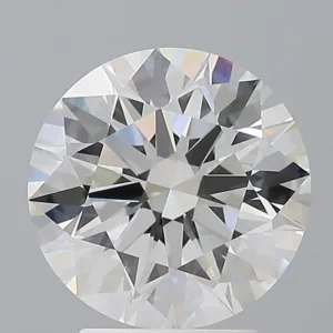 3.09 Carat Round E VVS2 Lab Diamond
