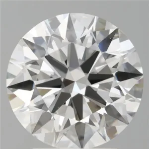 3.09 Carat Round E VVS2 Lab Diamond