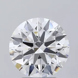 3.09 Carat Round E VVS2 Lab Diamond