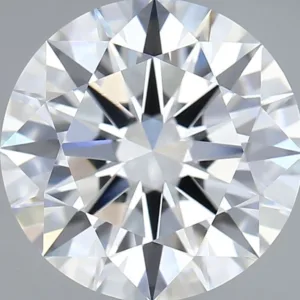 3.09 Carat Round E VVS2 Lab Diamond