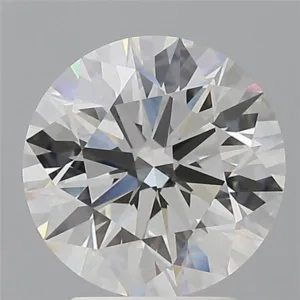 3.09 Carat Round E VVS2 Lab Diamond