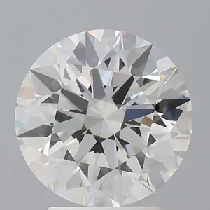 3.09 Carat Round E VVS2 Lab Diamond