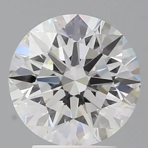 3.09 Carat Round E VVS2 Lab Diamond