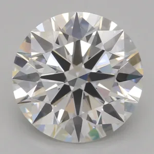 3.09 Carat Round F VVS2 Lab Diamond