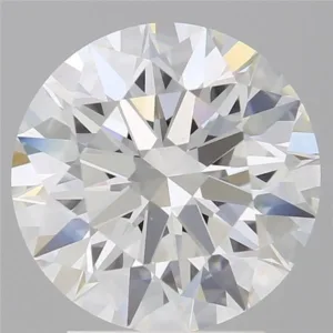 3.1 Carat Round E VVS2 Lab Diamond
