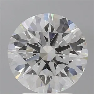 3.1 Carat Round E VVS2 Lab Diamond