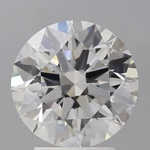 3.1 Carat Round E VVS2 Lab Diamond