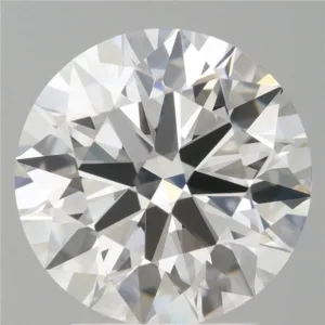 3.1 Carat Round E VVS2 Lab Diamond