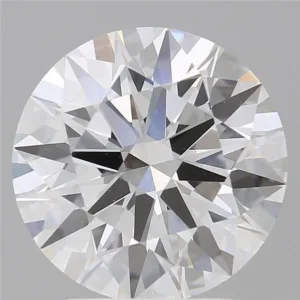 3.1 Carat Round E VVS2 Lab Diamond