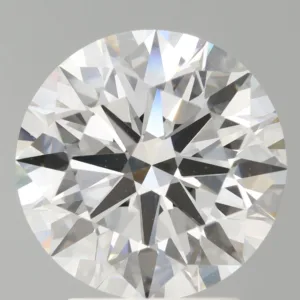 3.1 Carat Round E VVS2 Lab Diamond
