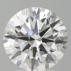 3.1 Carat Round E VVS2 Lab Diamond