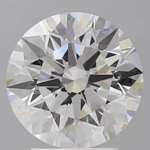 3.1 Carat Round E VVS2 Lab Diamond