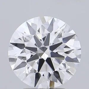 3.1 Carat Round E VVS2 Lab Diamond