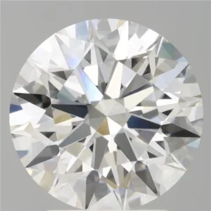 3.11 Carat Round E VVS2 Lab Diamond