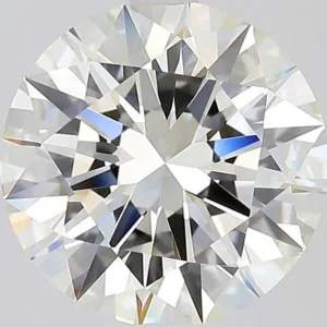 3.17 Carat Round I VVS2 Natural Diamond