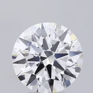 3.18 Carat Round E VVS2 Lab Diamond