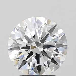 3.22 Carat Round F VVS2 Lab Diamond