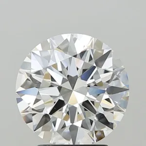 3.22 Carat Round F VVS2 Lab Diamond