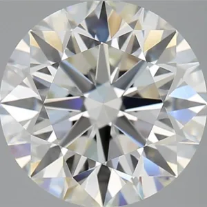 3.26 Carat Round I VVS2 Natural Diamond