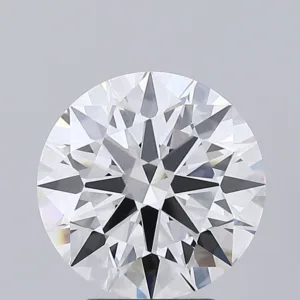 3.34 Carat Round E VVS2 Lab Diamond