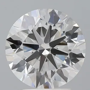 3.42 Carat Round E VVS2 Lab Diamond